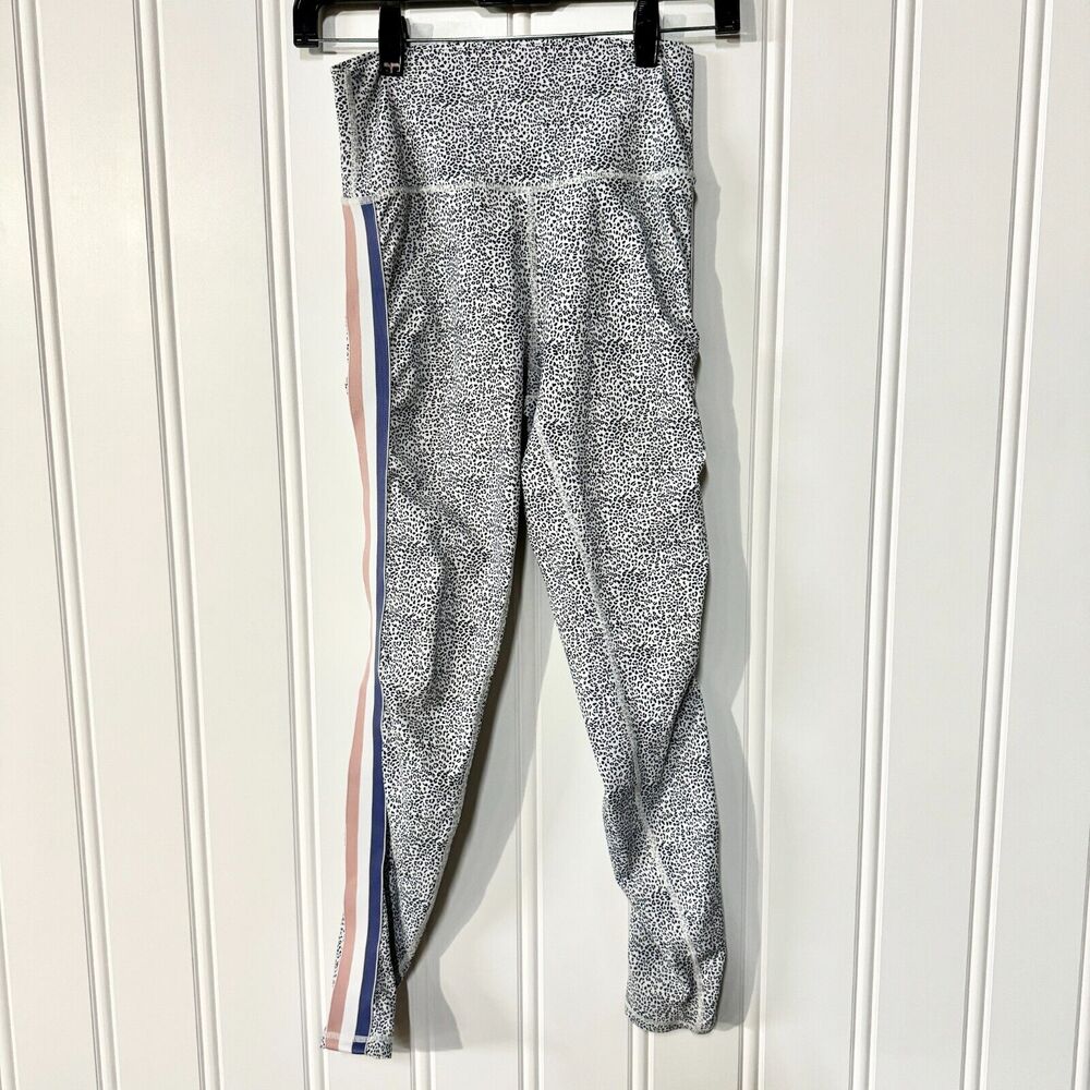 ALL FENIX Leggings Women Sz S Kyla Leopard High Impact Legging Gym Yoga Athletic